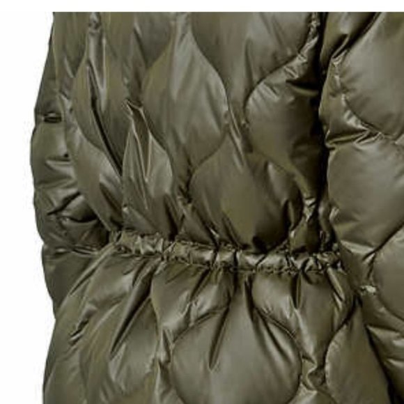 MONDETTA Women Quilted Down Parka 650 Fill Power--Green - Picture 5 of 10